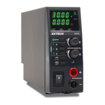 Extech Instruments DCP36 80W Switching Mode DC Power Supply Manuel utilisateur