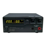 Extech Instruments DCP60-220 600W Switching Power Supply (220V) Manuel utilisateur