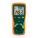 Extech Instruments 380260 Autoranging Digital Megohmmeter Manuel utilisateur