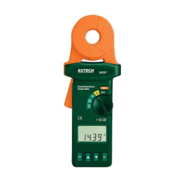 Extech Instruments 382357 Clamp-on Ground Resistance Tester Manuel utilisateur | Fixfr