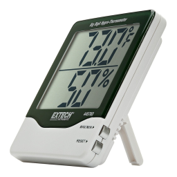 Extech 445703 Hygro-Thermomètre : Assistance IA et PDF | Fixfr