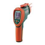 Extech Instruments VIR50 Dual Laser IR Video Thermometer Manuel utilisateur