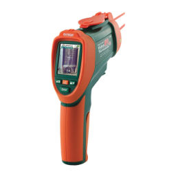 Extech Instruments VIR50 Dual Laser IR Video Thermometer Manuel utilisateur | Fixfr