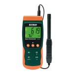 Extech Instruments SDL500 Hygro-Thermometer/Datalogger Manuel utilisateur