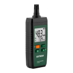 Extech Instruments RH250W Hygro-Thermometer Guide de d&eacute;marrage rapide