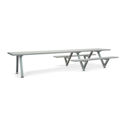 Extremis MARINA TABLE Manuel utilisateur | Fixfr
