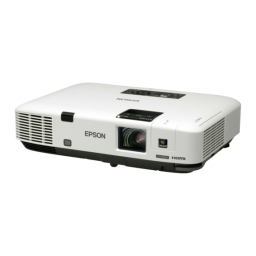 Epson EB-1830 Manuel du propriétaire | Fixfr