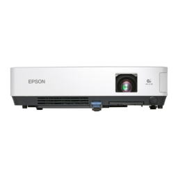 Epson EMP-1710 Manuel utilisateur | Fixfr