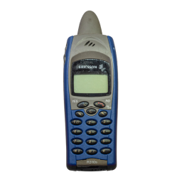 Ericsson R310s Manuel d'utilisation | AI Chat & PDF Access | Fixfr