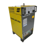 ESAB LAE 800 Manuel utilisateur