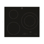 Electrolux EHH6332I9K Table de cuisson Manuel utilisateur