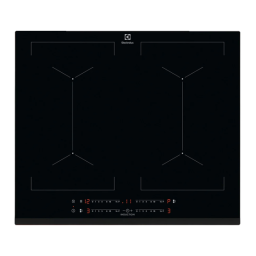 Electrolux KIV644 Table induction Manuel utilisateur | Fixfr
