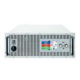Elektro-Automatik EA-PS 10060-1000 4U DC Laboratory Power Supply Manuel du propriétaire | Fixfr