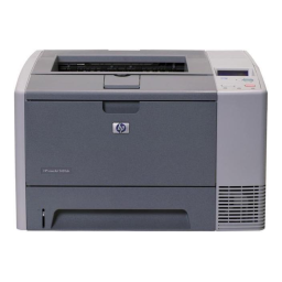 HP LaserJet 2400 Printer series Mode d'emploi | Fixfr