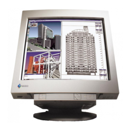 Eizo FLEXSCAN F980 Manuel utilisateur | Fixfr