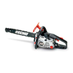 Echo chain saw Manuel utilisateur