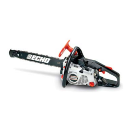 Echo chain saw Manuel utilisateur | Fixfr