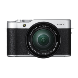 Fujifilm X-A10 Manuel utilisateur | Fixfr