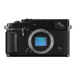 Fujifilm X-Pro3 Camera Manuel utilisateur | Fixfr