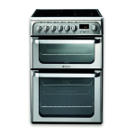 Hotpoint HUE62P S Double Cooker Manuel utilisateur