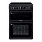 Hotpoint DSC60S S.1 Double Cooker Manuel utilisateur