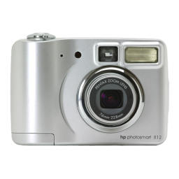 HP PhotoSmart 812 Manuel utilisateur | Fixfr