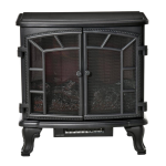 HOMCOM 820-125V80 Electric Fireplace Heater Mode d'emploi