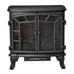 HOMCOM 820-125V80 Electric Fireplace Heater Mode d'emploi | Fixfr