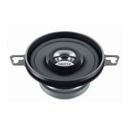 Hertz DCX 130.3 Manuel utilisateur | Fixfr