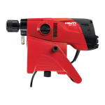 Hilti DD 160 Mode d'emploi