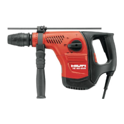 Hilti TE 40, TE 40-AVR : Aide IA & Téléchargement PDF | Fixfr