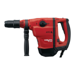 Hilti TE 60-AVR/ATC/AVR: Mode d'emploi + Chat IA