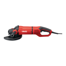 Hilti AG 230-27DB Manuel utilisateur | Fixfr