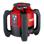 Hilti PR 3-HVSG Manuel utilisateur