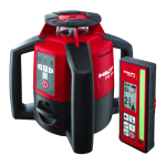 Hilti PRI 36 Manuel utilisateur