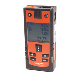 Hilti PD 42 Manuel utilisateur | Fixfr