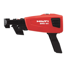 Hilti SMD 50 Manuel utilisateur | Fixfr