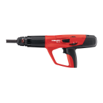 Hilti DX 5 GR Manuel utilisateur