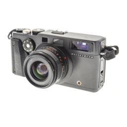 Hasselblad XPan XPan: Manuel d'utilisation | AI Chat & PDF | Fixfr
