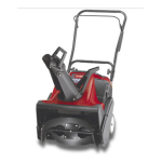 Toro CCR 2450 Snowthrower Manuel utilisateur