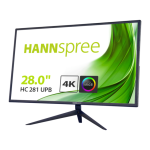 Hannspree HC281UPB Manuel utilisateur