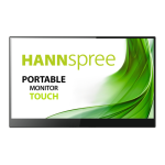 Hannspree HT161CGB Desktop Touch Monitor Manuel utilisateur