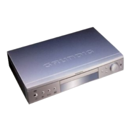 GRUNDIG XENARO GDP 5100 Manuel d'Utilisation | AI Chat & PDF | Fixfr