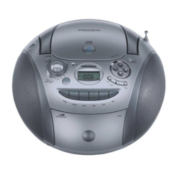 Grundig RRCD 2420 MP3 Manuel utilisateur | Fixfr