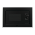 Gorenje BM171E2XG Manuel utilisateur