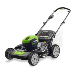 Greenworks 80V PRO GLM801601: Guide d'utilisation + AI Chat