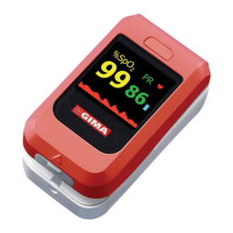 Gima 35095 OXY-10 FINGER OXIMETER Manuel du propriétaire | Fixfr