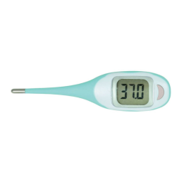 Gima 25552 WIDE SCREEN DIGITAL THERMOMETER °C - box Manuel du propriétaire | Fixfr