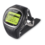 Globalsat GH-625XT GPS Training Watch Manuel utilisateur