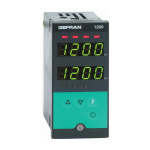 gefran 1200 PID Controller, 1/8 DIN Guide de d&eacute;marrage rapide